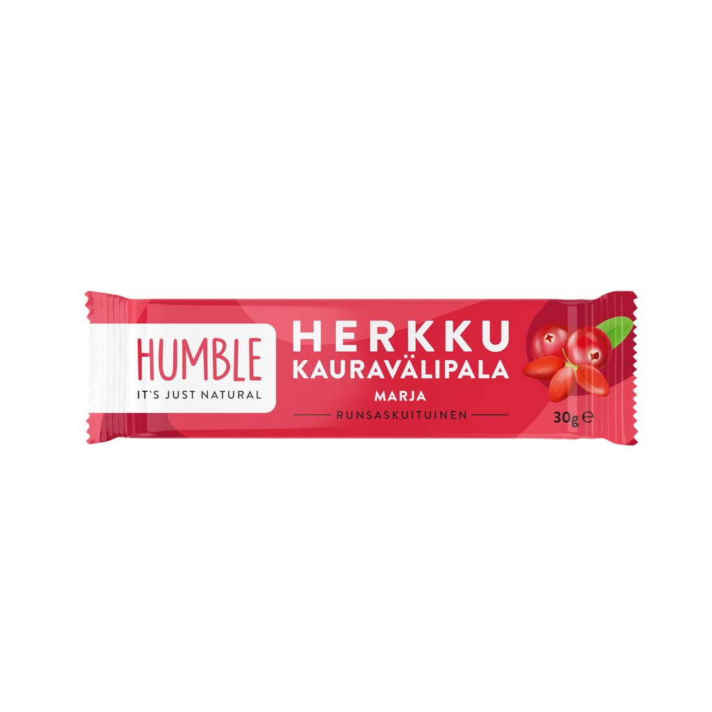 HUMBLE Herkku Kauravälipala Marja 30g x 24