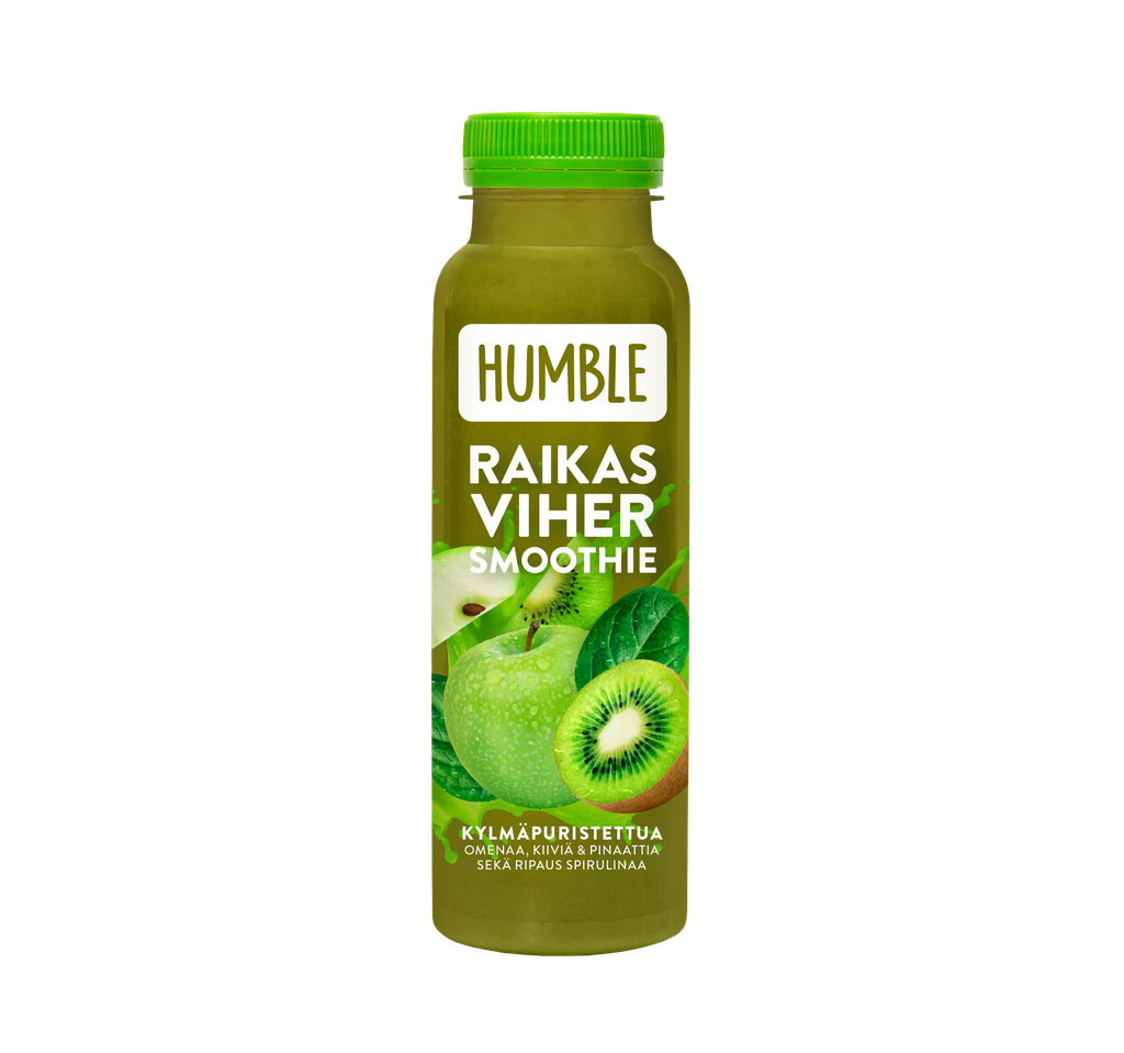 HUMBLE Raikas Smoothie 250ml Viher x 6 (KMP 0,10€)