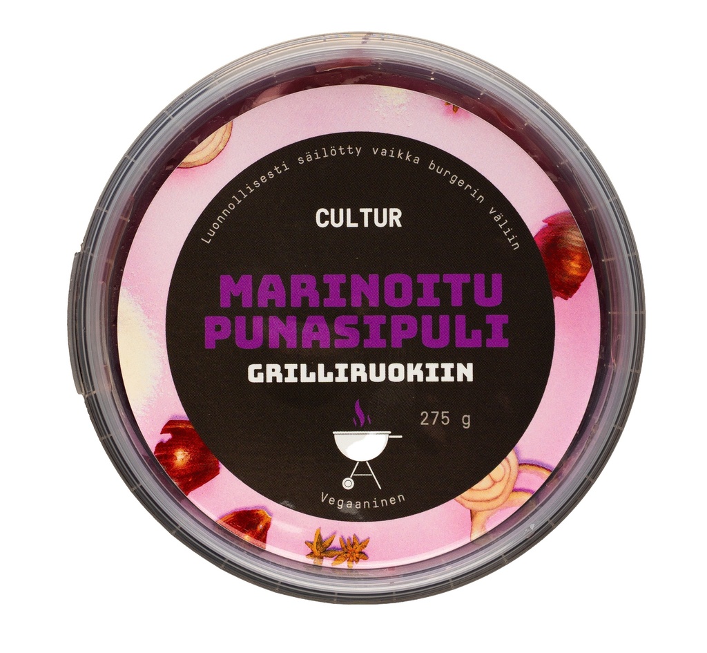 CULTUR Marinoitu Punasipuli 275g x 6