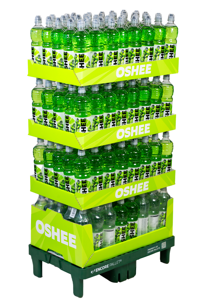 OSHEE Isotonic Lemon-Lime 750ml 1/4 Lava 160plo