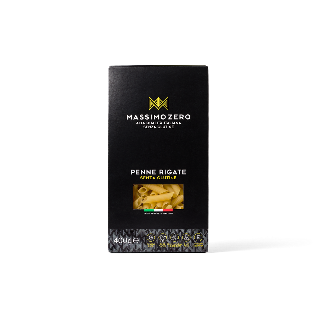 Massimo Zero Gluteeniton Penne Rigate 400g x 12