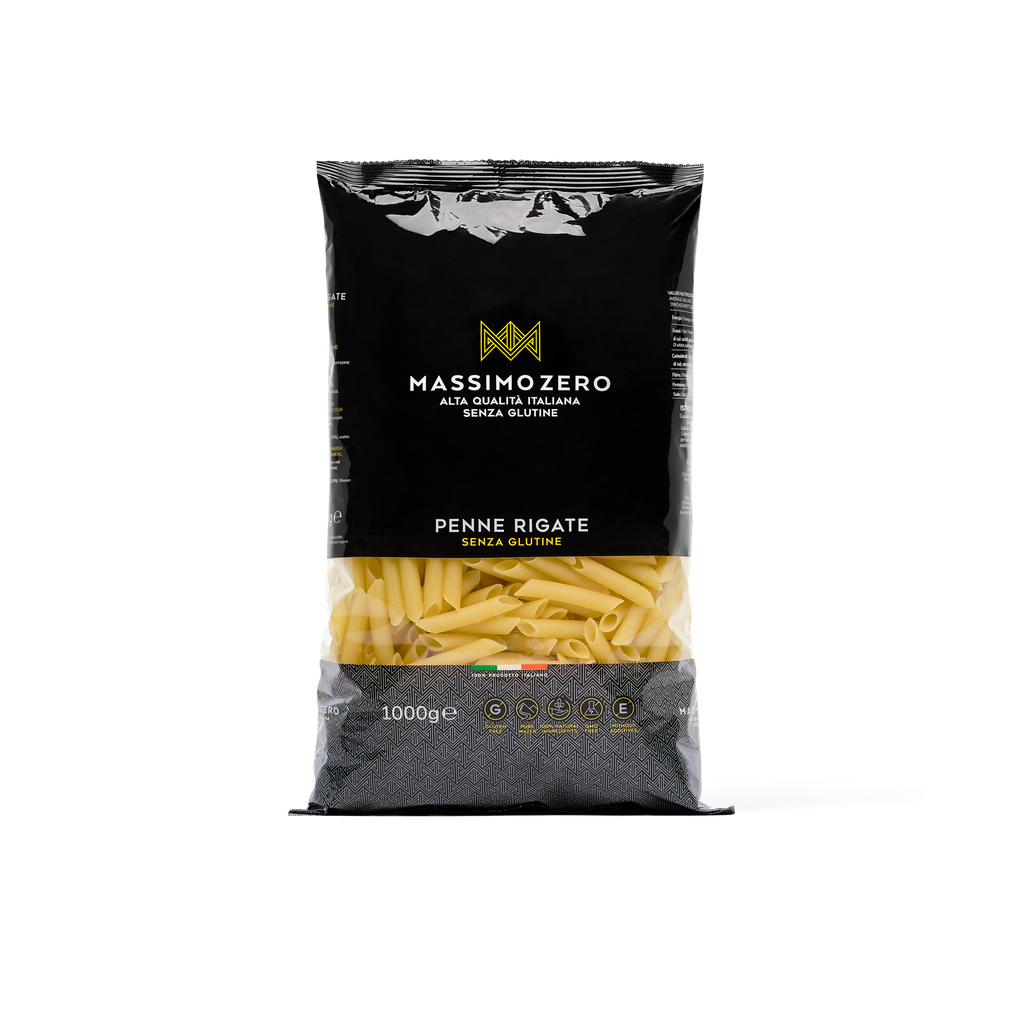 Massimo Zero Gluteeniton Penne Rigate 1000g x 8