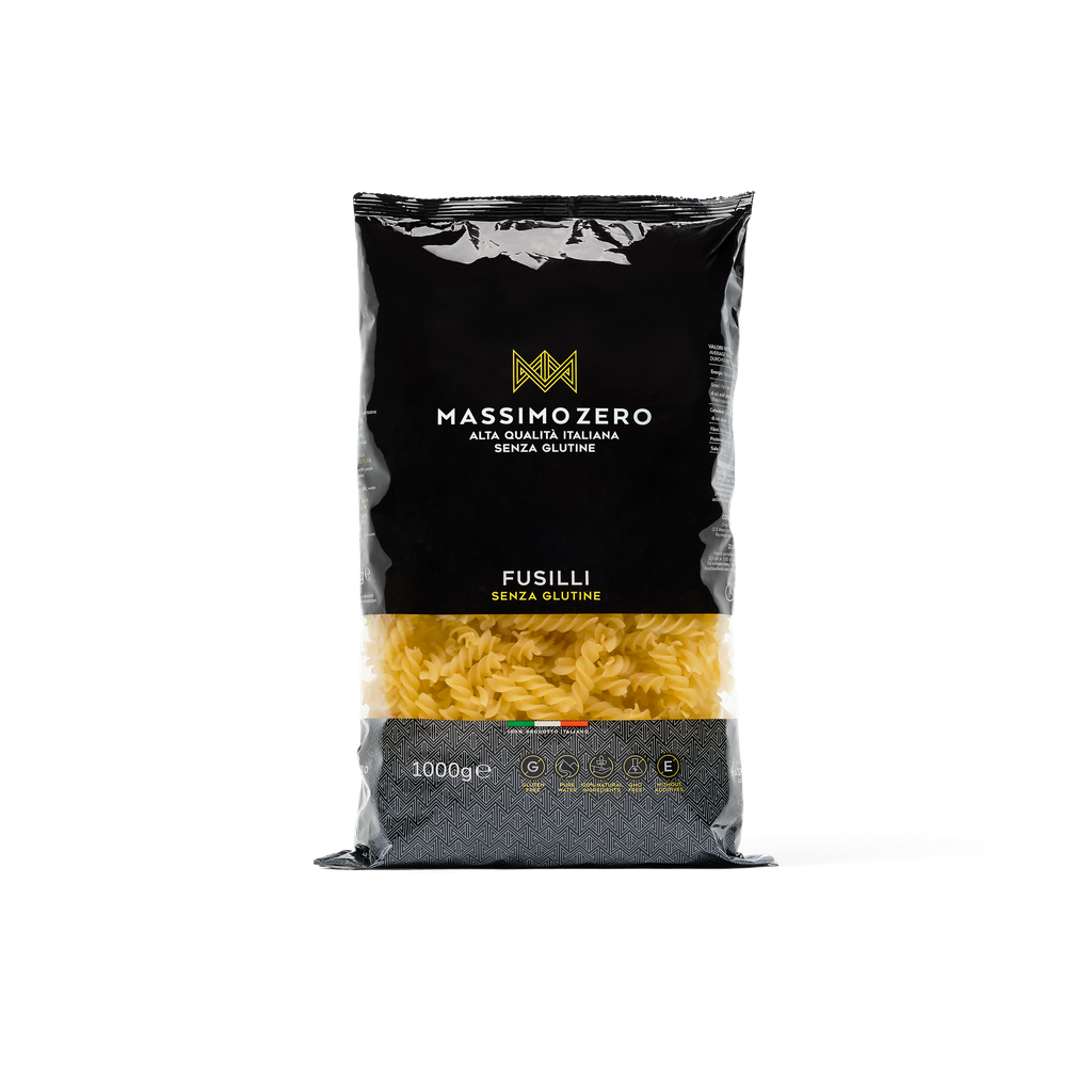 Massimo Zero Gluteeniton Fusilli 1000g x 8