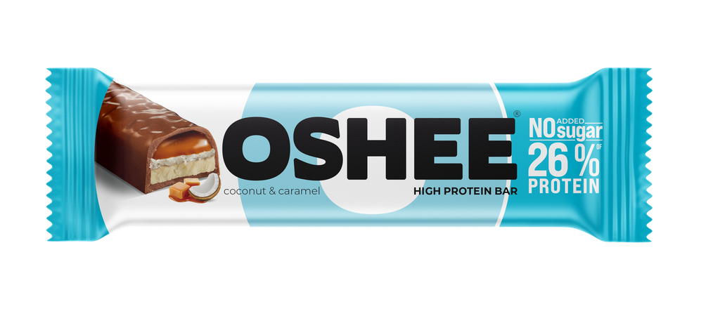 OSHEE Protein Bar Coconut-Caramel 48g x 12