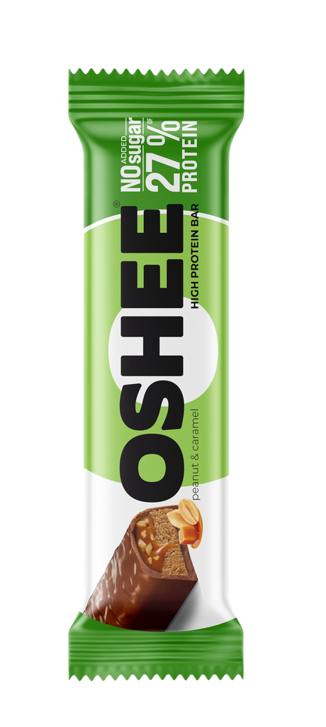 OSHEE Protein Bar Peanut-Caramel 49g x 12