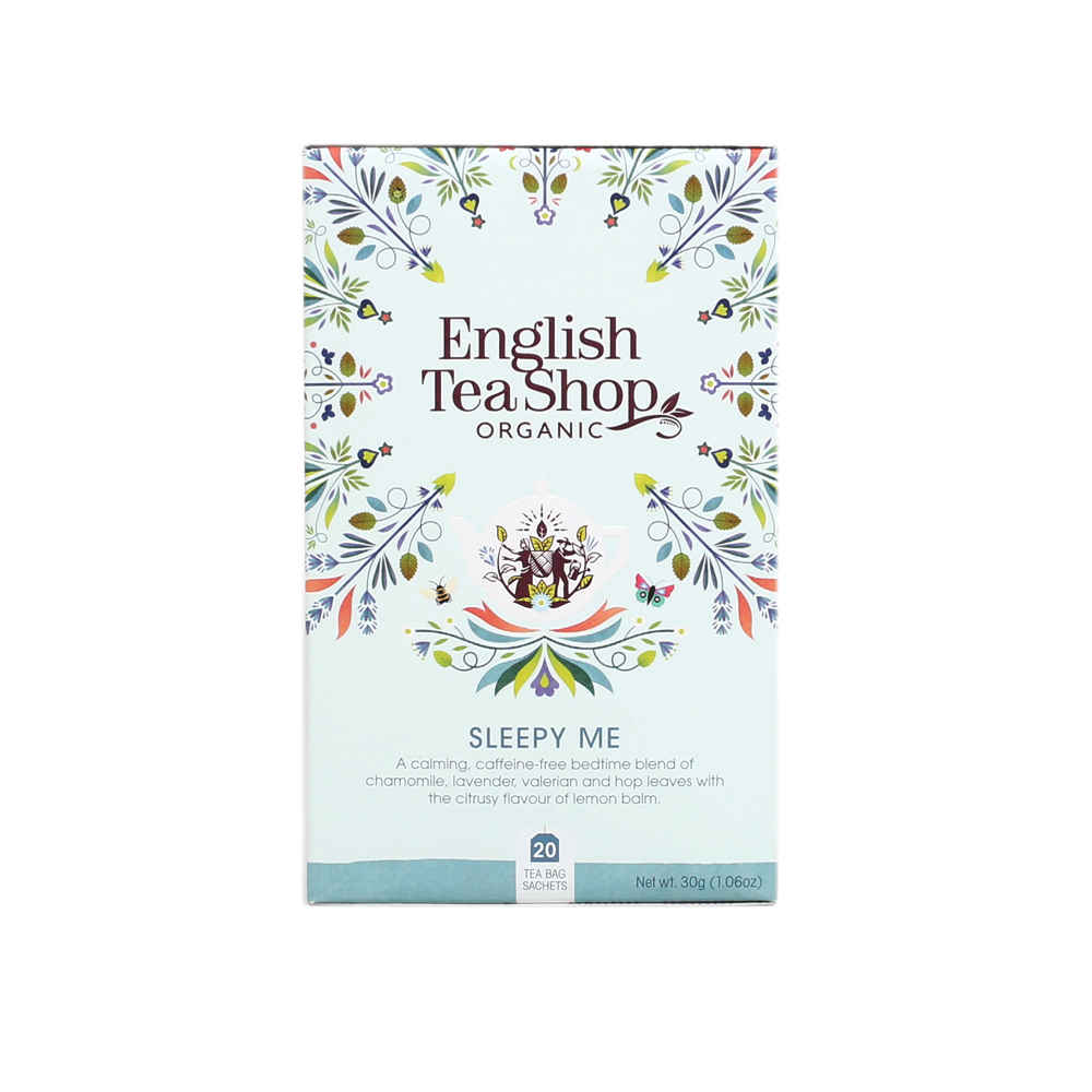 English Tea Shop Luomu Hauduke Sleepy Me, kofeiiniton 20 pss (6 x 30 g) FI-EKO-201