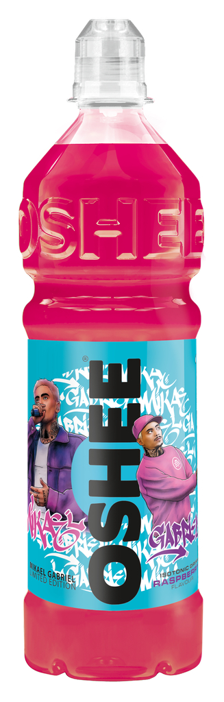 OSHEE Isotonic Raspberry 750ml x 6 (Mikael Gabriel edition) (KMP 0,20€)