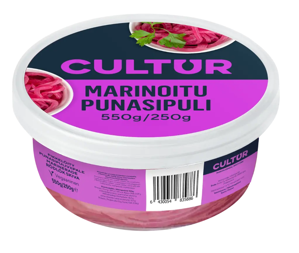 Cultur Marinoitu Punasipuli 550g/250g x6