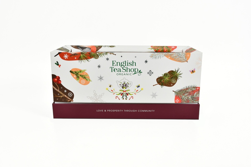 English Tea Shop Luomu teelajitelma Vintage Holiday Favourites 40pss (6 x 70g) FI-EKO-201