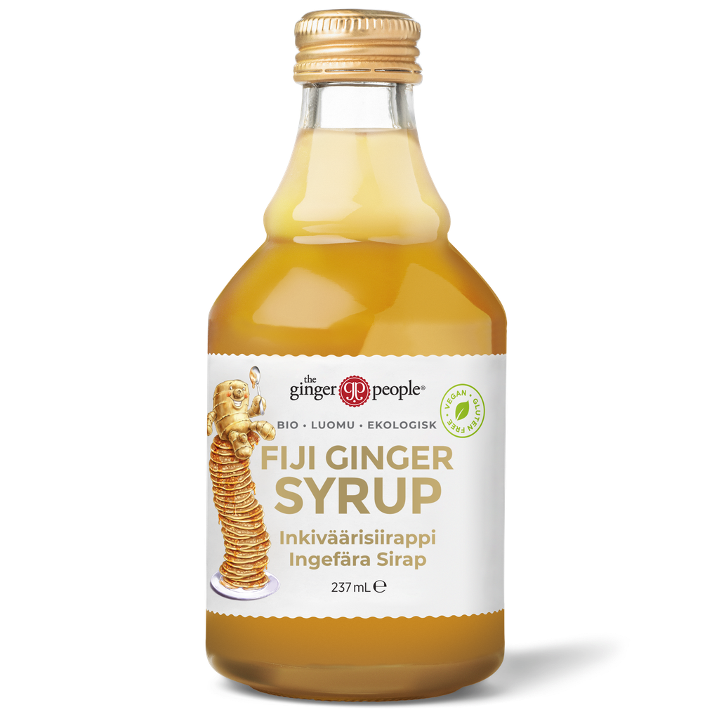 Ginger People Fiji Luomu Inkiväärisiirappi 237ml x 6 FJ-BIO-107