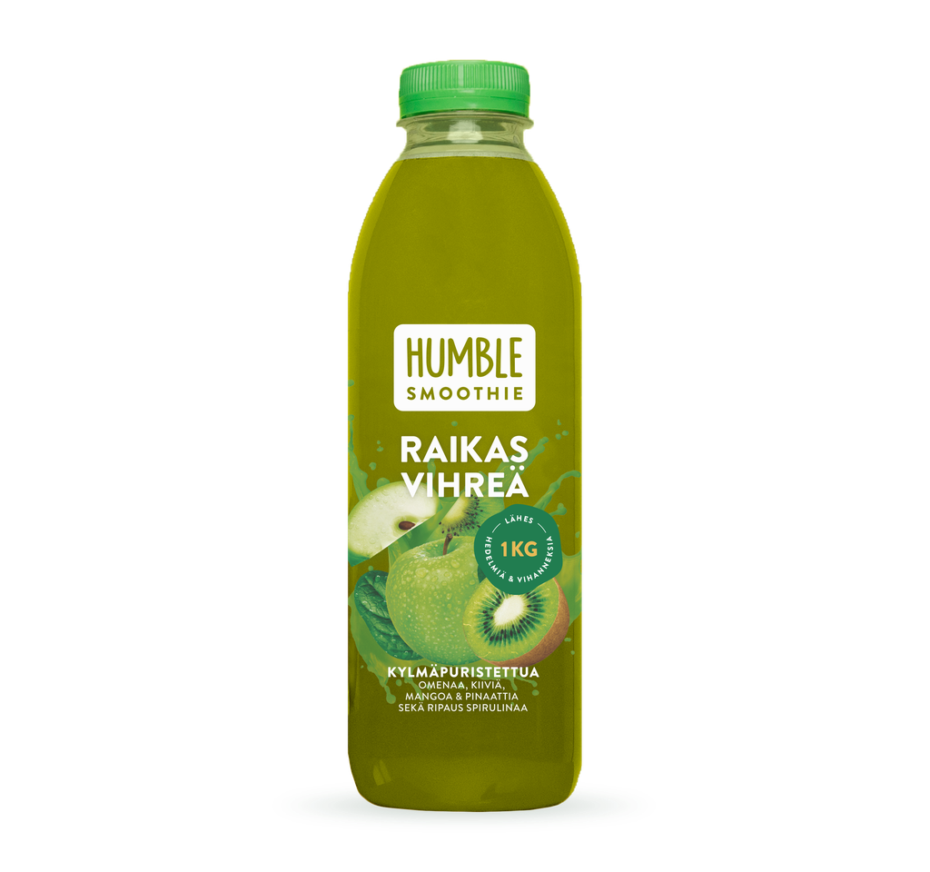 Humble Raikas Smoothie 750ml Viher x 6 (KMP 0,20€)