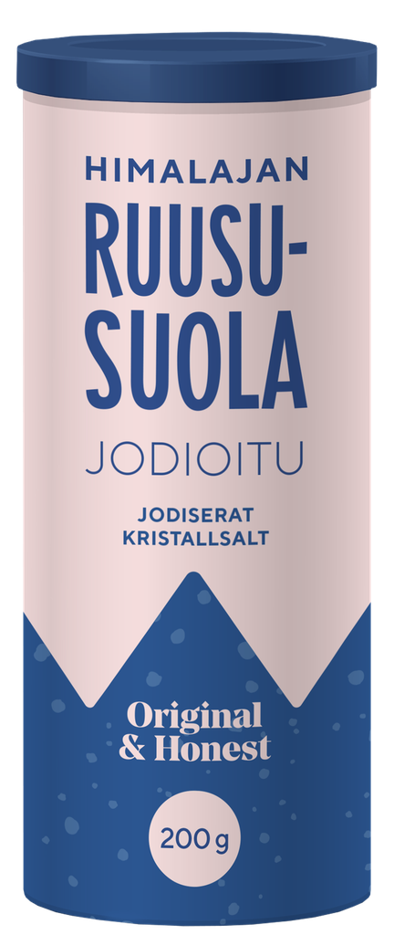 Original & Honest Himalajan Ruususuolasirotin, jodioitu 10 x 200 g