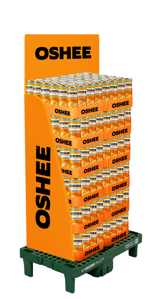 OSHEE Energy drink Orange Zero 330ml QPA (288tlk)
