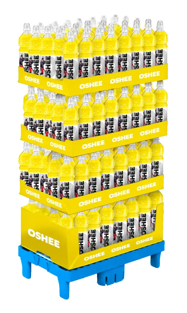 OSHEE Urheilujuoma Pineapple 750ml 1/4 lava 160plo (KMP 0,20€)