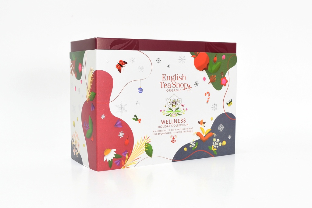 English Tea Shop Holiday Wellness Luomu Teelajitelma 12pss (6x24g) LK-BIO-149