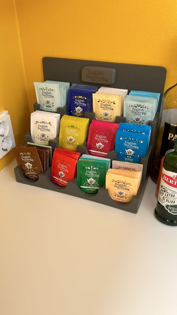 English Tea Shop pöytäteline teepusseille