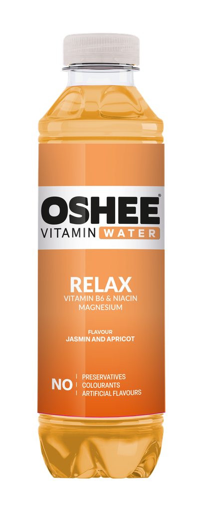 OSHEE Vitamin Water Relax 555 ml x 6 (KMP 0,20€)