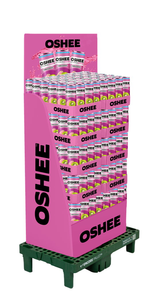 OSHEE Energy drink Kiwi-Guava Zero 330ml QPA (288tlk)