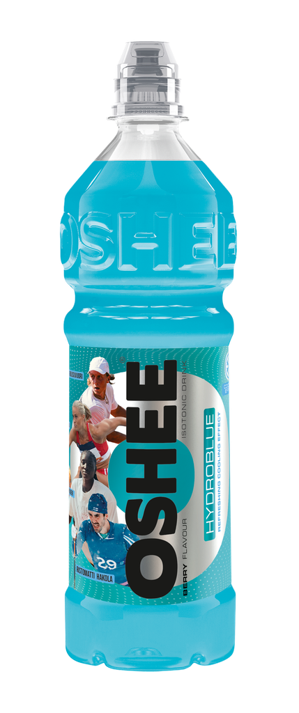 OSHEE Urheilujuoma Hydroblue 750 ml x 6 (KMP 0,20€)