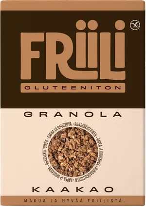 Friili Gluteeniton Kaakao Granola 350g x8