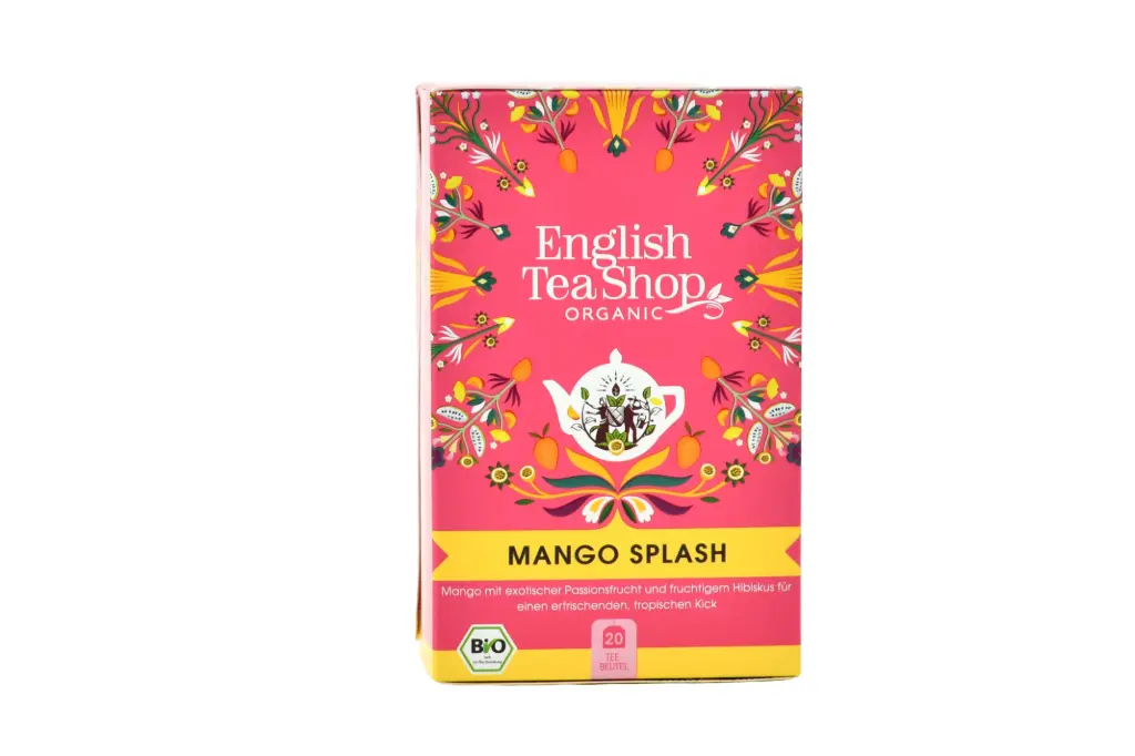 English Tea Shop Luomuhauduke Mango Splash, kofeiiniton 20pss (6x40g) LK-BIO-149