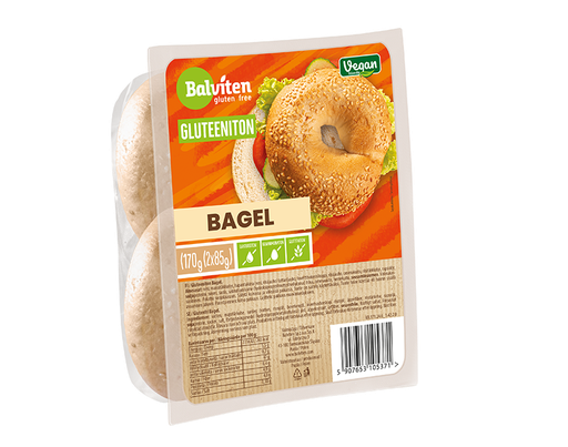 [10537] Balviten Gluten-Free Bagel 2 x 85 g X 4