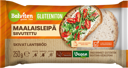 [10533] Balviten Gluteeniton Maalaisleipä 250g x 5