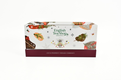 [06409] English Tea Shop Luomu teelajitelma Vintage Holiday Favourites 40pss (6 x 70g) FI-EKO-201