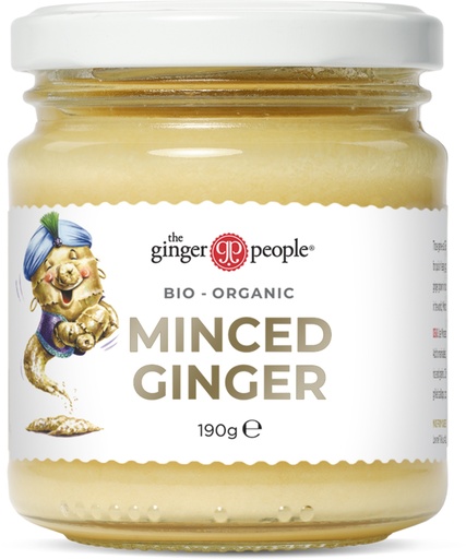 [97401] Ginger People Organic Minced Ginger 190g x 12 CN-BIO-141