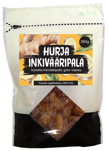 [17858] Hurja Inkivääripala, hedelmäsokeroitu ja rikitön 10x250g