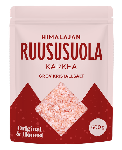 [17106] Original & Honest Himalajan Ruususuola karkea 10 x 500 g