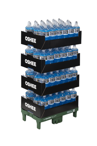 [Q-3882] OSHEE Urheilujuoma Multifruit 990ml 1/4 lava 120plo
