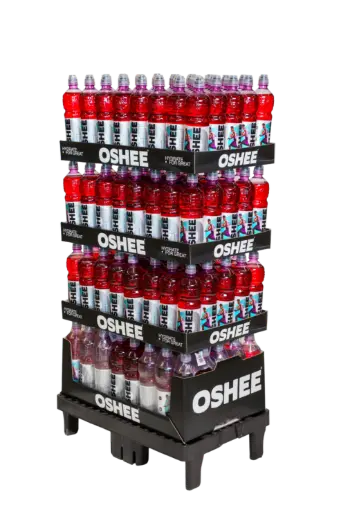 [Q-5169] OSHEE Sports Drink Raspberry 750ml 1/4 pallet 160pcs (KMP 0,20€)