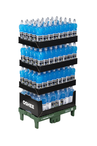 [Q-1062] OSHEE Isotonic Multifruit 750ml 1/4 lava x 160plo (KMP 0,20€)