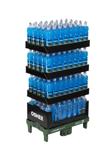 [Q-1079] OSHEE Sports Drink Multifruit Zero 750ml 1/4 pallet 160pcs (KMP 0,20€)