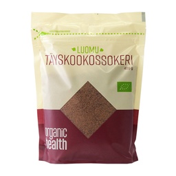 [17250] Organic Health Luomu Täyskookossokeri 8 x 400 g FI-EKO-201