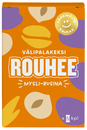 [83530] ROUHEE Mysli-Rusina Välipalakeksi 30g x 5 (monipakkaus) x 8