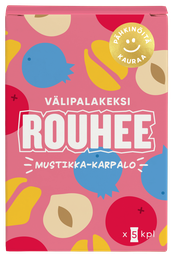 [83533] ROUHEE Mustikka-Karpalo Välipalakeksi 30g x 5 (monipakkaus) x 8