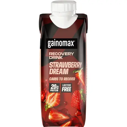 [1003169] Gainomax Recovery drink Strawberry dream 250ml x 15