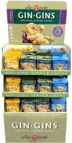 [Q-3153] Gin Gins 60g 1/4-Display 216pss