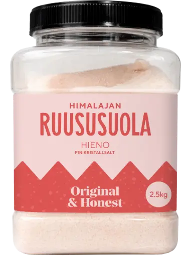 [83640] Original & Honest Himalajan Ruususuola, hieno 2,5kg x6