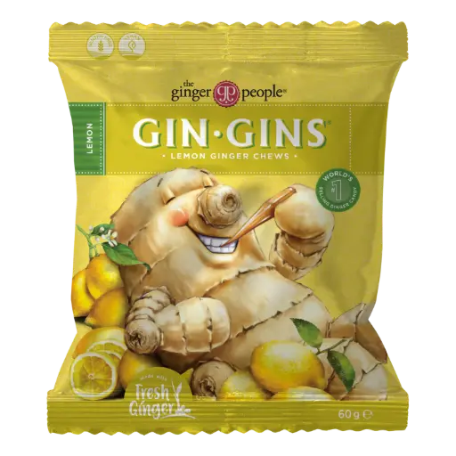 [98247] Gin Gins Sitruuna Inkiväärimakeinen 60g x 12