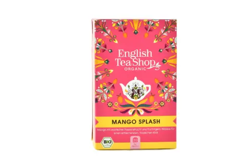 [07038] English Tea Shop Luomuhauduke Mango Splash, kofeiiniton 20pss (6x40g)